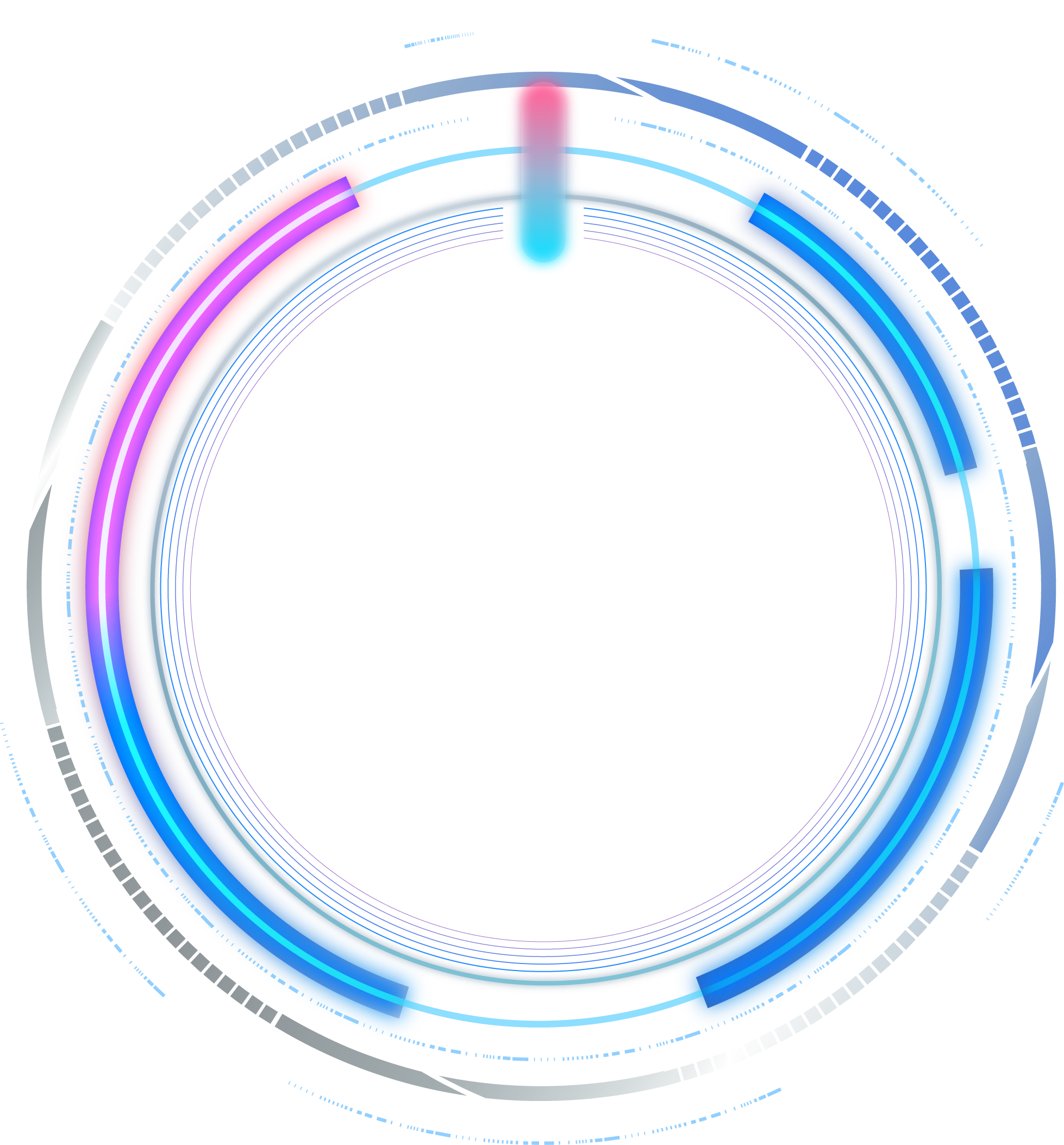 Futuristic HUD Ring